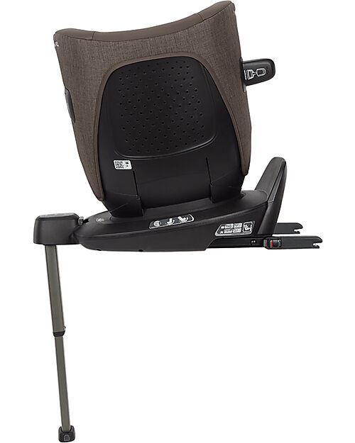 Nuna Pruu Car Seat - Chestnut - 0-4 years - Comfortable and Ultra-Safe Car Seats Group 0+/1