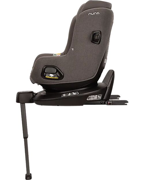 Nuna Pruu Car Seat - Thunder - 0-4 years - Comfortable and Ultra-Safe Car Seats Group 0+/1