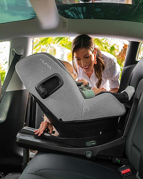 Nuna Prym Car Seat - Dove - 0-4 years - Comfy and Safe! Car Seats Group 0+/1