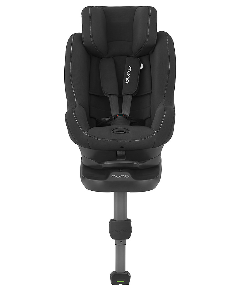 Nuna Rebl Plus Steel Car Seat - Caviar - 0-4 years - 360° Rotation 