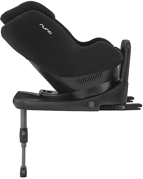 Nuna Rebl Plus Steel Car Seat - Caviar - 0-4 years - 360° Rotation Car Seats Group 1/2/3