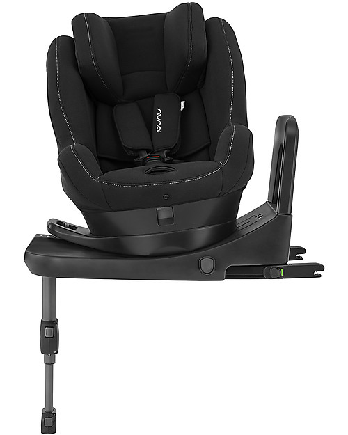 Nuna Rebl Plus Steel Car Seat - Caviar - 0-4 years - 360° Rotation Car Seats Group 1/2/3