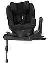 Nuna Rebl Plus Steel Car Seat - Caviar - 0-4 years - 360° Rotation Car Seats Group 1/2/3