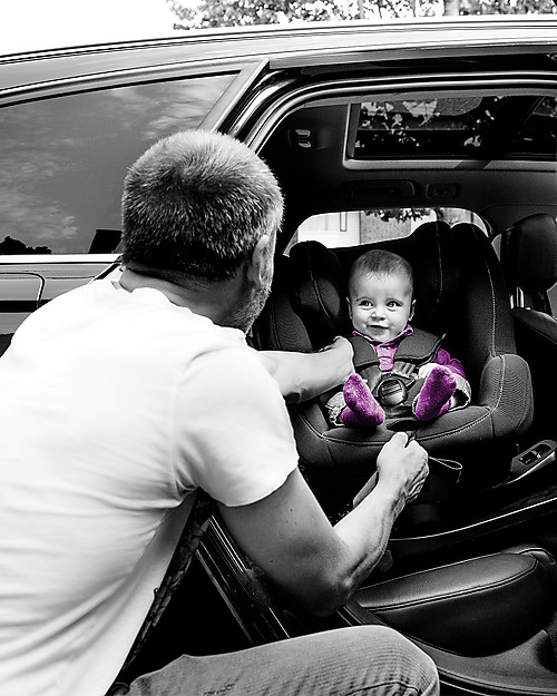 Nuna REBL™ Child Car Seat one-size 0-4 years Slate Turns 360° in one click! Car Seats Group 0+/1