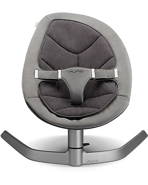 Nuna Rocking Bouncer Leaf - Cinder - Turns into a Comfortable Armchair! Bouncers