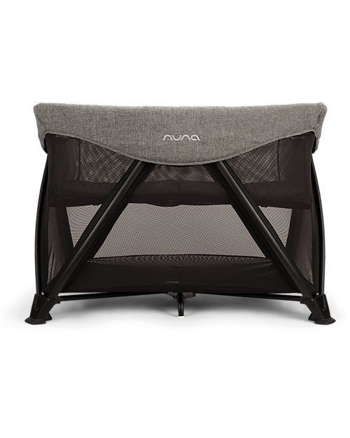Nuna Sena Travel Cot - Charcoal - Advanced Air Design! Travel Cots