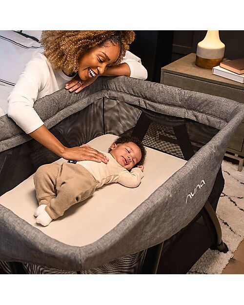 Nuna Sena Travel Cot - Hazelwood - Advanced Air Design! Travel Cots