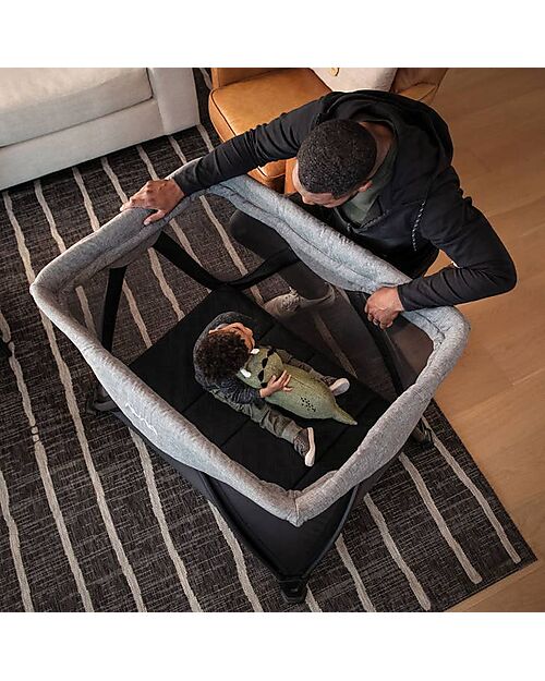 Nuna Sena Travel Cot - Hazelwood - Advanced Air Design! Travel Cots