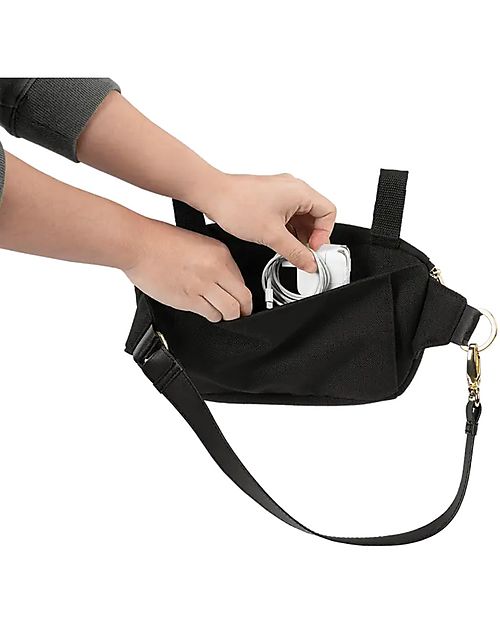 Nuna Sling Bag for Stroller - Caviar Diaper Changing Bags