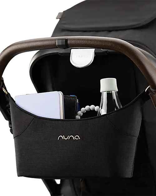 Nuna Stroller Organizer - Caviar - Practical and Elegant Organize and Bags
