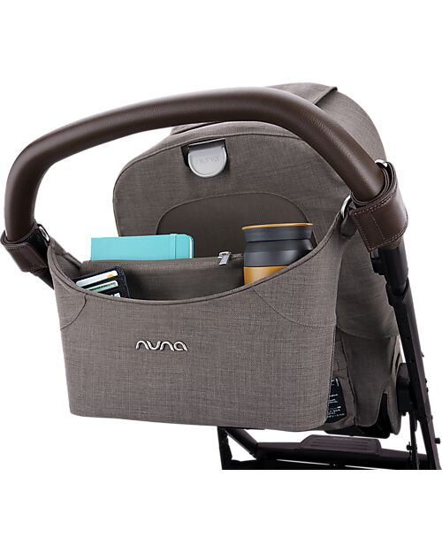 Nuna Stroller Organizer - Chestnut - Practical and Elegant Organize and Bags