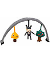 Nuna Toy Bar for Leaf Chair - Three characters Bouncers