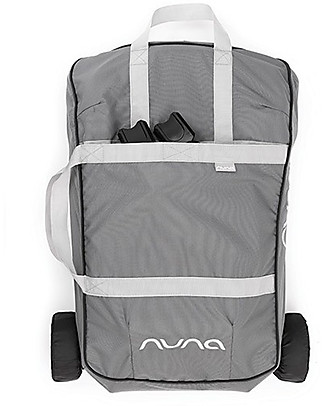 Nuna Transport Bag with Wheels - Grey - for Pepp Stroller Organize and Bags