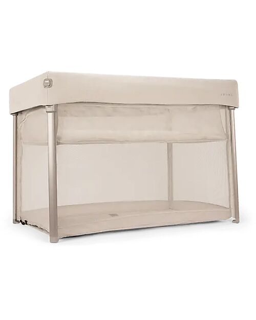 Nuna Travel Cot Paal - Biscotti - Easy and Compact Folding Travel Cots