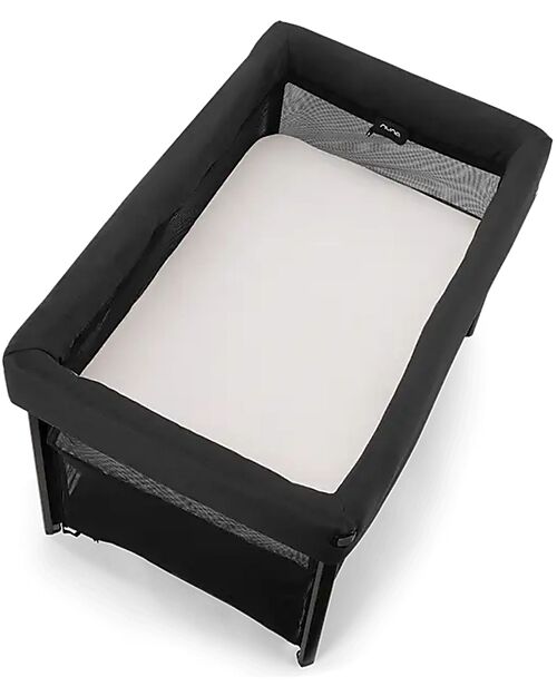 Nuna Travel Cot Paal - Caviar - Easy and Compact Folding Travel Cots