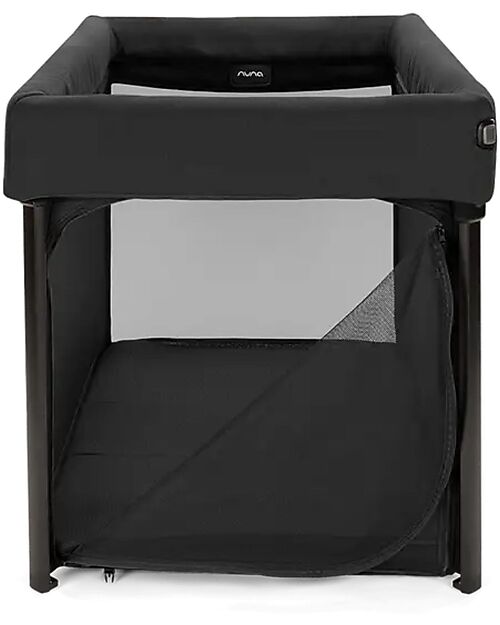 Nuna Travel Cot Paal - Caviar - Easy and Compact Folding Travel Cots