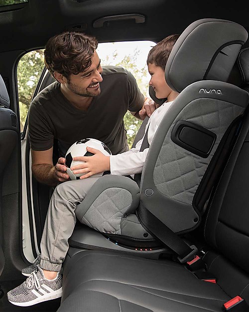 Nuna Tres Lx Infant Car Seat - Granite - From Birth to 12 years - R129 certified Car Seats Group 1/2/3