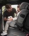 Nuna Tres Lx Infant Car Seat - Granite - From Birth to 12 years - R129 certified Car Seats Group 1/2/3