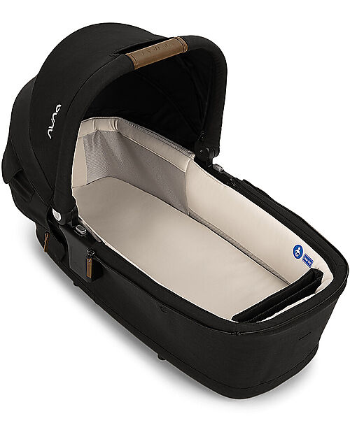 Nuna Trio Passeggino Triv Next + Seggiolino Arra Next - Lagoon + Navicella Lytl - Caviar Trio and Duo Strollers