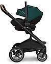 Nuna Trio Passeggino Triv Next + Seggiolino Arra Next - Lagoon + Navicella Lytl - Caviar Trio and Duo Strollers