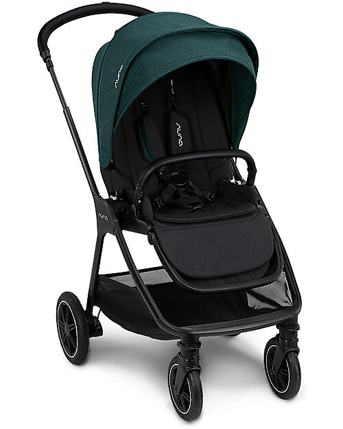 Nuna Trio Passeggino Triv Next + Seggiolino Arra Next - Lagoon + Navicella Lytl - Granite Trio and Duo Strollers