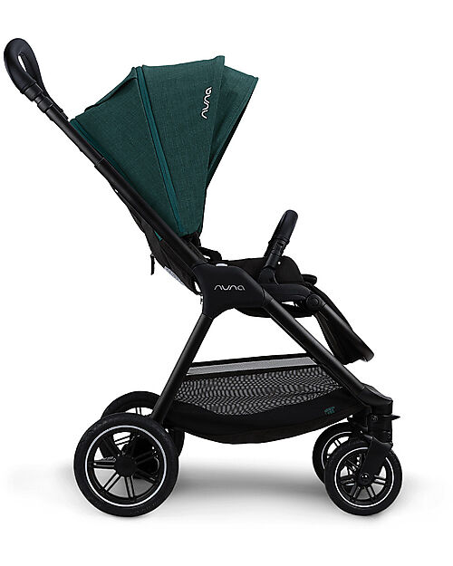 Nuna Trio Passeggino Triv Next + Seggiolino Arra Next - Lagoon + Navicella Lytl - Granite Trio and Duo Strollers