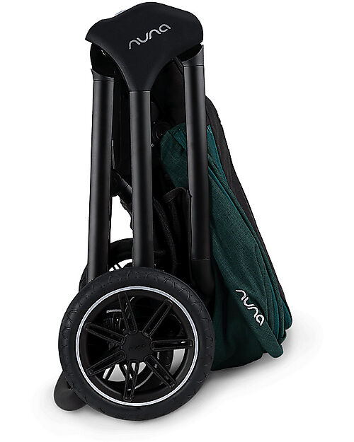 Nuna Trio Passeggino Triv Next + Seggiolino Arra Next - Lagoon + Navicella Lytl - Granite Trio and Duo Strollers