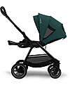 Nuna Trio Passeggino Triv Next + Seggiolino Arra Next - Lagoon + Navicella Lytl - Granite Trio and Duo Strollers