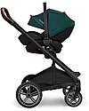Nuna Trio Passeggino Triv Next + Seggiolino Arra Next - Lagoon + Navicella Lytl - Granite Trio and Duo Strollers
