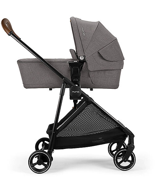 Nuna Trio Passeggino Triv Next + Seggiolino Arra Next - Lagoon + Navicella Lytl - Granite Trio and Duo Strollers