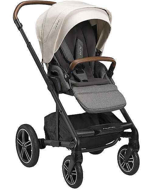 Nuna Trio Stroller + Mixx Next Birch Carrycot + Arra Next Car Seat - Granite Trio and Duo Strollers