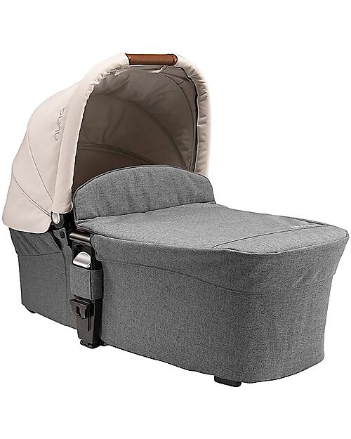Nuna Trio Stroller + Mixx Next Birch Carrycot + Arra Next Car Seat - Granite Trio and Duo Strollers