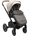 Nuna Trio Stroller + Mixx Next Birch Carrycot + Arra Next Car Seat - Granite Trio and Duo Strollers
