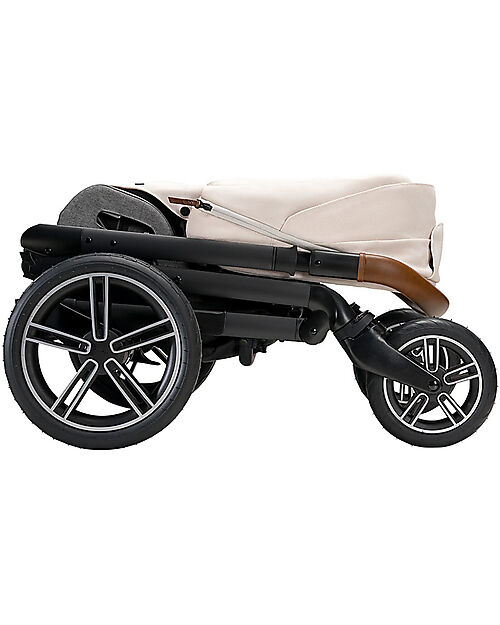 Nuna Trio Stroller + Mixx Next Birch Carrycot + Arra Next Car Seat - Granite Trio and Duo Strollers