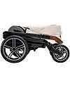 Nuna Trio Stroller + Mixx Next Birch Carrycot + Pipa Next i-Size Car Seat - Granite - Adapter Free Trio and Duo Strollers