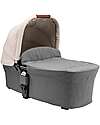 Nuna Trio Stroller + Mixx Next Birch Carrycot + Pipa Next i-Size Car Seat - Granite - Adapter Free Trio and Duo Strollers