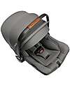 Nuna Trio Stroller + Mixx Next Birch Carrycot + Pipa Next i-Size Car Seat - Granite - Adapter Free Trio and Duo Strollers