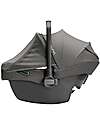 Nuna Trio Stroller + Mixx Next Birch Carrycot + Pipa Next i-Size Car Seat - Granite - Adapter Free Trio and Duo Strollers