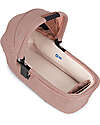Nuna Trio Stroller + Triv Next Carrycot - Rose + Pipa Next i-Size Car Seat - Caviar Trio and Duo Strollers
