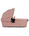 Nuna Trio Stroller + Triv Next Carrycot - Rose + Pipa Next i-Size Car Seat - Caviar Trio and Duo Strollers