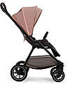 Nuna Trio Stroller + Triv Next Carrycot - Rose + Pipa Next i-Size Car Seat - Caviar Trio and Duo Strollers