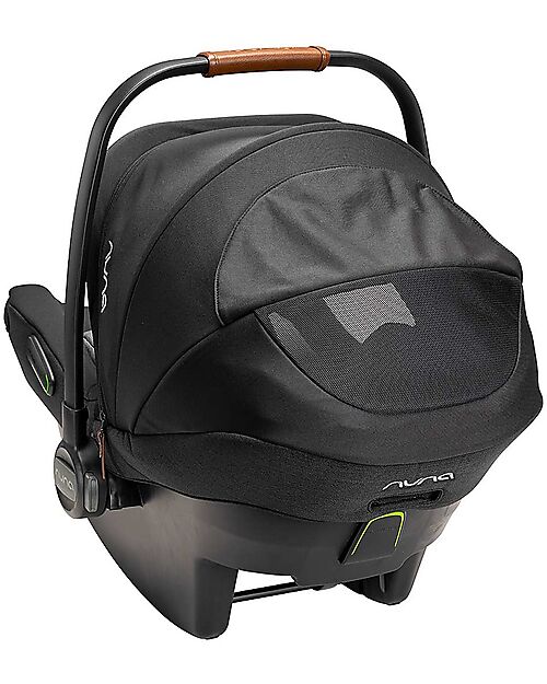 Nuna Trio Stroller + Triv Next Carrycot - Rose + Pipa Next i-Size Car Seat - Caviar Trio and Duo Strollers