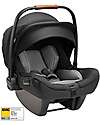 Nuna Trio Stroller + Triv Next Carrycot - Rose + Pipa Next i-Size Car Seat - Caviar Trio and Duo Strollers