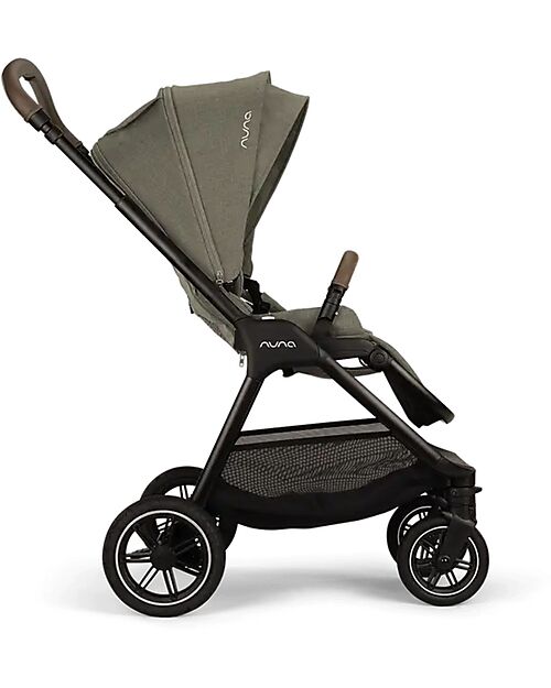 Nuna Trio Triv Next Stroller + Carrycot Lytl - Pine + Pipa Next i-Size Car Seat - Caviar - Chocolate  Trio and Duo Strollers