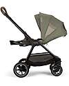 Nuna Trio Triv Next Stroller + Carrycot Lytl - Pine + Pipa Next i-Size Car Seat - Caviar - Chocolate  Trio and Duo Strollers
