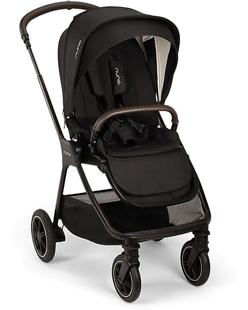 Nuna Trio Triv Next Stroller + Pipa Next i-Size Car Seat  + Carrycot Lytl - Caviar  Trio and Duo Strollers