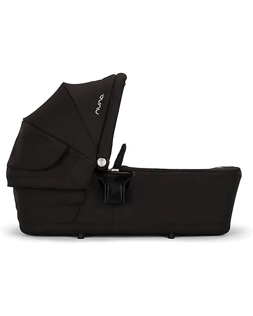 Nuna Trio Triv Next Stroller + Pipa Next i-Size Car Seat  + Carrycot Lytl - Caviar  Trio and Duo Strollers