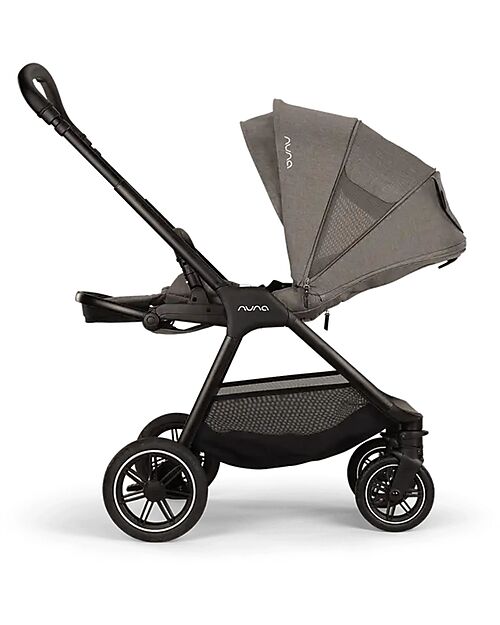 Nuna Trio Triv Next Stroller + Pipa Next i-Size Car Seat + Carrycot Lytl - Granite  Trio and Duo Strollers