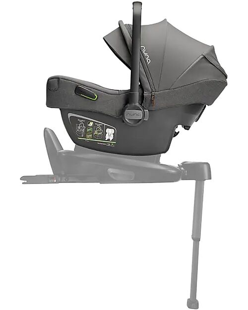 Nuna Trio Triv Next Stroller + Pipa Next i-Size Car Seat + Carrycot Lytl - Granite  Trio and Duo Strollers