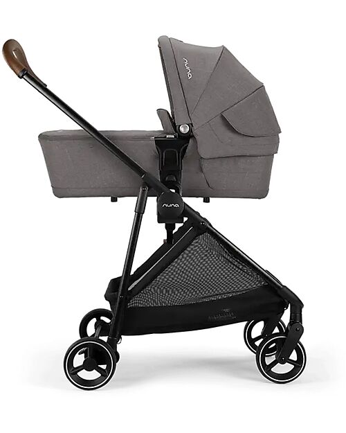 Nuna Trio Triv Next Stroller + Pipa Next i-Size Car Seat + Carrycot Lytl - Granite  Trio and Duo Strollers